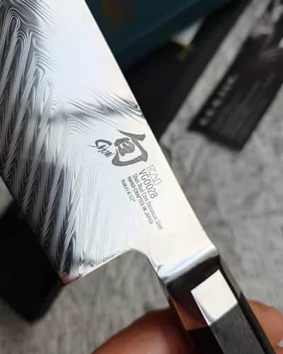 Ніж Накірі (Nakiri) 170mm, Kai Shun Dual Core, сталь VG10/VG2 - Thumbnail 6