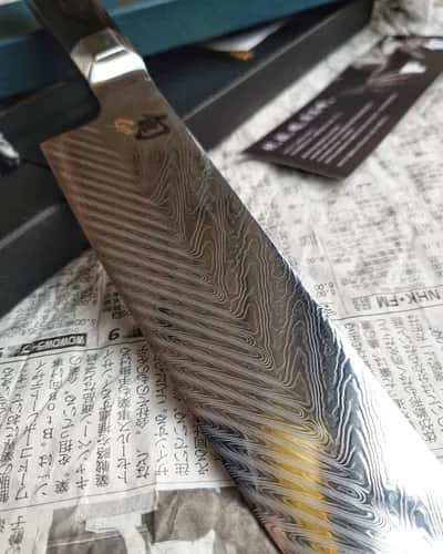 Ніж Накірі (Nakiri) 170mm, Kai Shun Dual Core, сталь VG10/VG2 - Thumbnail 5