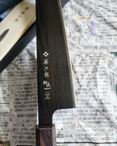 Ніж Гюто (Gyuto) 215mm, Tojiro Sakuya, сталь VG10  - Thumbnail 3