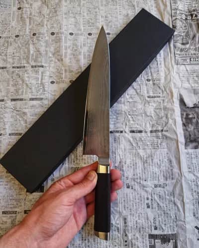 Ніж Гюто (Gyuto) 210mm, Kai Shun, сталь VG10  - Thumbnail 2