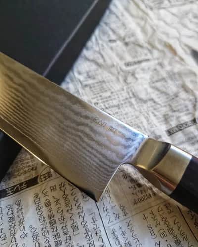 Ніж Гюто (Gyuto) 210mm, Kai Shun, сталь VG10  - Thumbnail 4