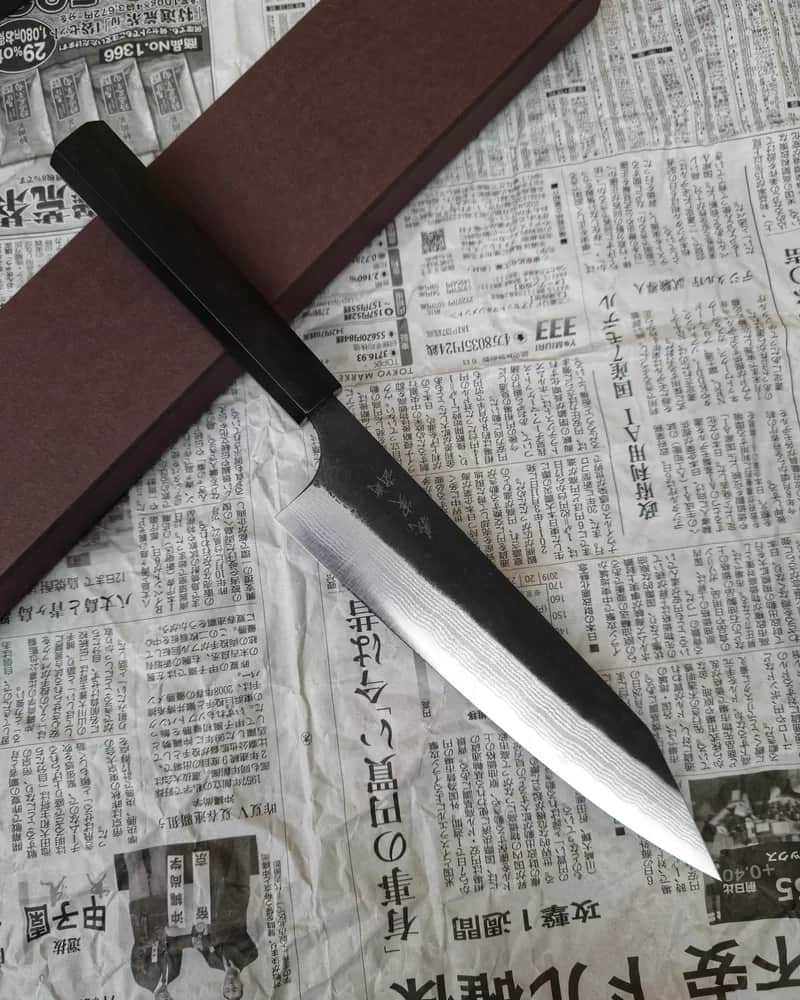 Ніж Кірітсуке (Kiritsuke) 210mm, Yoshimi Kato, сталь Aogami Super 