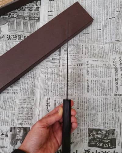 Ніж Кірітсуке (Kiritsuke) 210mm, Yoshimi Kato, сталь Aogami Super  - Thumbnail 5
