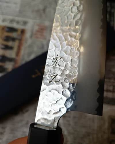 Ніж Сантоку (Santoku) 175mm, Hiroyuki Sakai, сталь HAP40 - Thumbnail 3