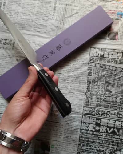 Ніж Гюто (Gyuto) 210mm, Fujitora, сталь VG10  - Thumbnail 4