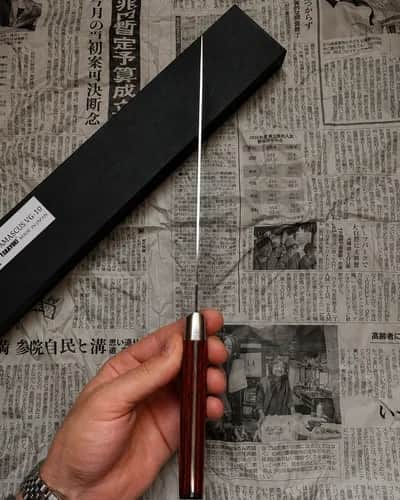 Ніж Гюто (Gyuto) 210mm, Sakai Takayuki, сталь VG 10  - Thumbnail 5