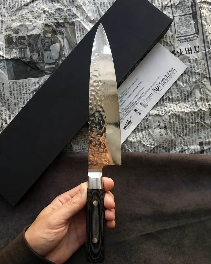 Ніж Гюто (Gyuto) 200mm, Yaxell Zen, сталь VG 10 
