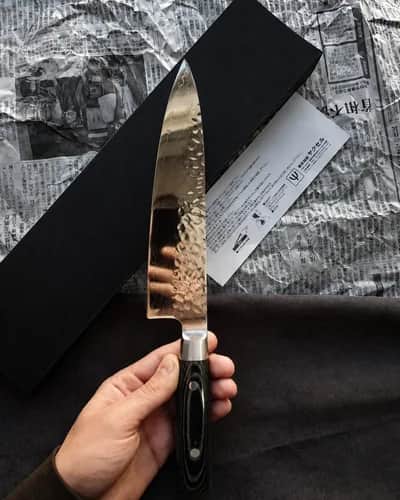 Ніж Гюто (Gyuto) 200mm, Yaxell Zen, сталь VG 10  - Thumbnail 2