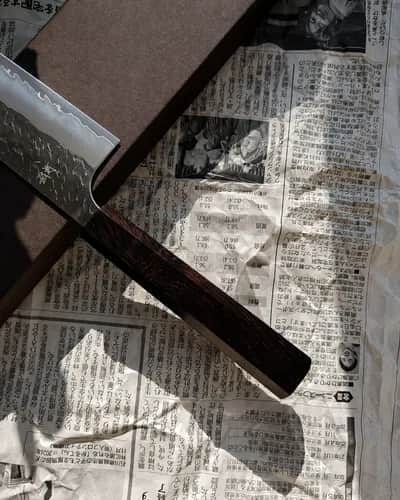 Ніж Кірітсуке (Kiritsuke) 210mm, Yoshimi Kato Hyo, сталь SG-2 - Thumbnail 4