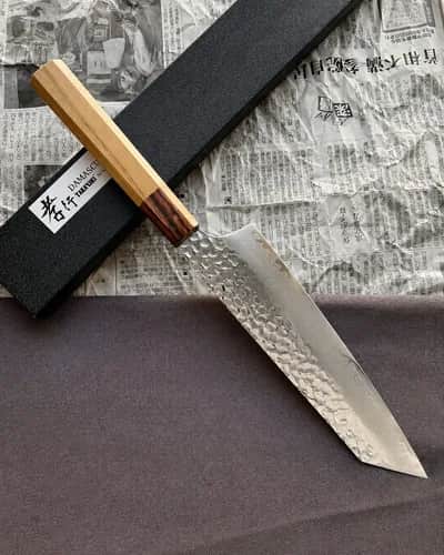 Ніж Бунка (Bunka) 190mm, Sakai Takayuki, сталь VG10 - Thumbnail 2