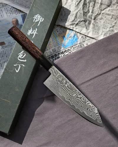 Ніж Бунка (Bunka) 170mm, Hatsukoro, сталь Ginsan - Thumbnail 1