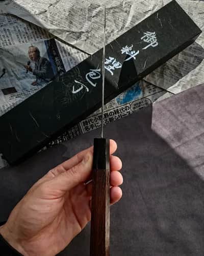 Ніж Бунка (Bunka) 170mm, Hatsukoro, сталь Ginsan - Thumbnail 5