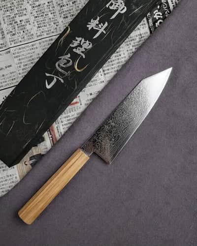 Ніж Бунка (Bunka) 180mm, Sukenari Hamono, сталь SG-2  - Thumbnail 1
