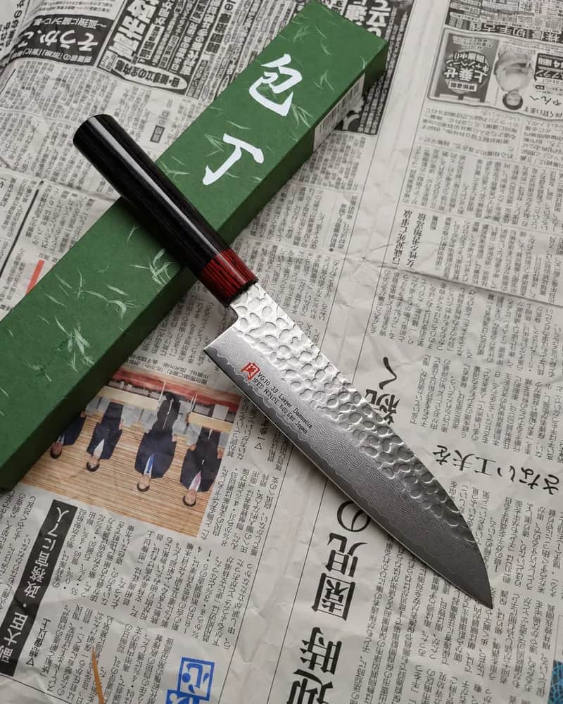 Ніж Сантоку (Santoku) 180mm, Seto Iseya, сталь VG10 