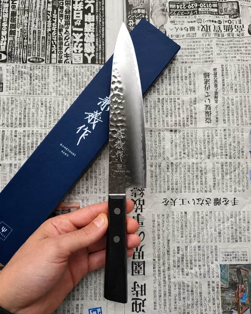 Ніж Гюто (Gyuto) 180mm, Yaxell, сталь VG10 