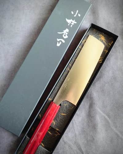 Ніж Накірі (Nakiri) 170mm, Kei Kobayashi, сталь SG2 - Thumbnail 1