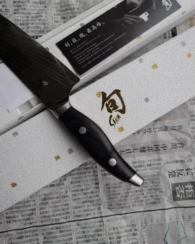 Ніж Гюто (Gyuto) 200mm, Kai Shun Nagare, VG10 / VG2 - Thumbnail 5