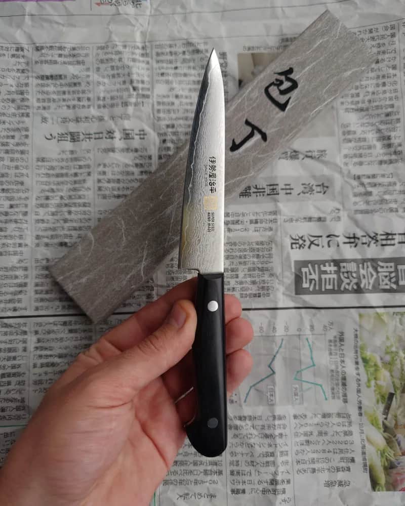 Ніж Петті (Petty) 120mm, Seto Iseya, сталь VG10