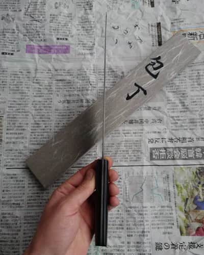 Ніж Гюто (Gyuto) 210mm, Seto Iseya, сталь VG10 - Thumbnail 3
