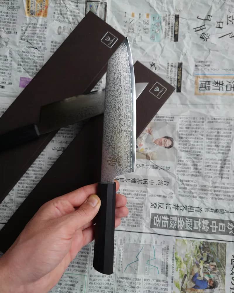 Ніж Бунка (Bunka) 170mm, Yaxell Takumi, сталь VG10