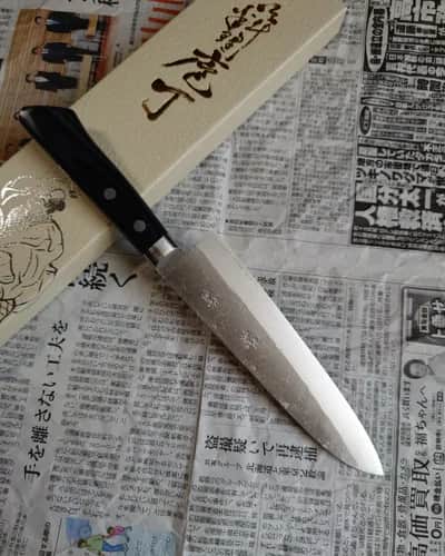 Ніж Гюто (Gyuto) 180mm, Kunio Masutani, сталь VG 10 - Thumbnail 2