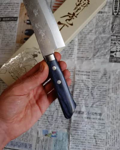 Ніж Гюто (Gyuto) 180mm, Kunio Masutani, сталь VG 10 - Thumbnail 3