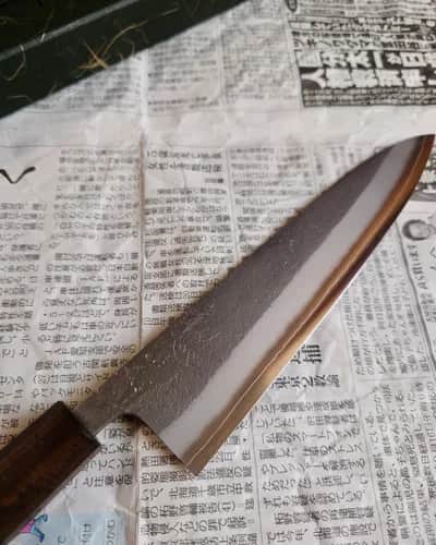 Ніж Гюто (Gyuto) 210mm, Yoshikane - Hatsukoro, сталь SKD - Thumbnail 5