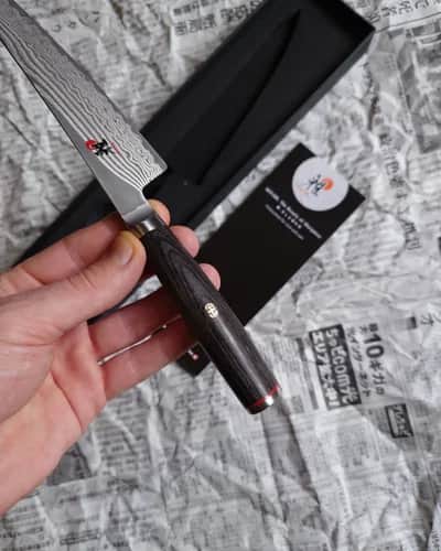 Ніж Петті (Petty) 140mm, Miyabi Kaizen, сталь VG-10 - Thumbnail 4