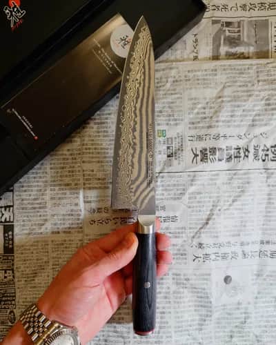 Ніж люто (Gyuto) 200mm, Miyabi Kaizen 2, сталь VG-10 - Thumbnail 2