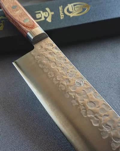 Ніж Сантоку (Santoku) 170mm, Takamura Chromax, сталь Chromax - Thumbnail 3