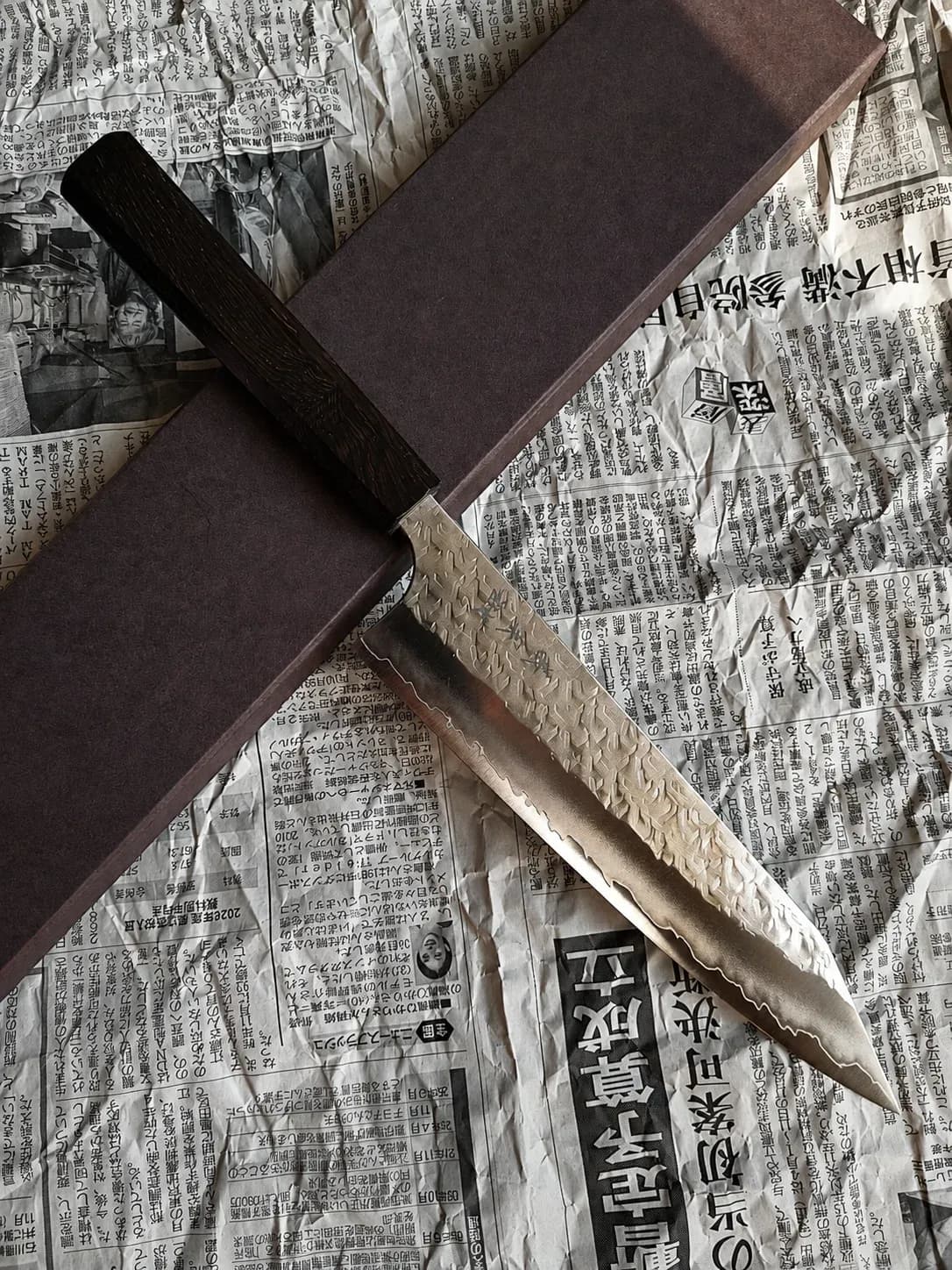 Ніж Кірітсуке (Kiritsuke) 210mm, Yoshimi Kato Hyo, сталь SG-2