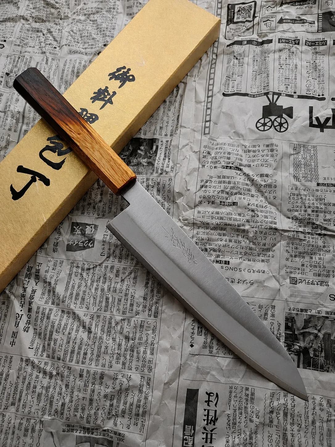 Ніж Гюто (Gyuto) 210mm, Yoshuhiro, сталь HAP40 