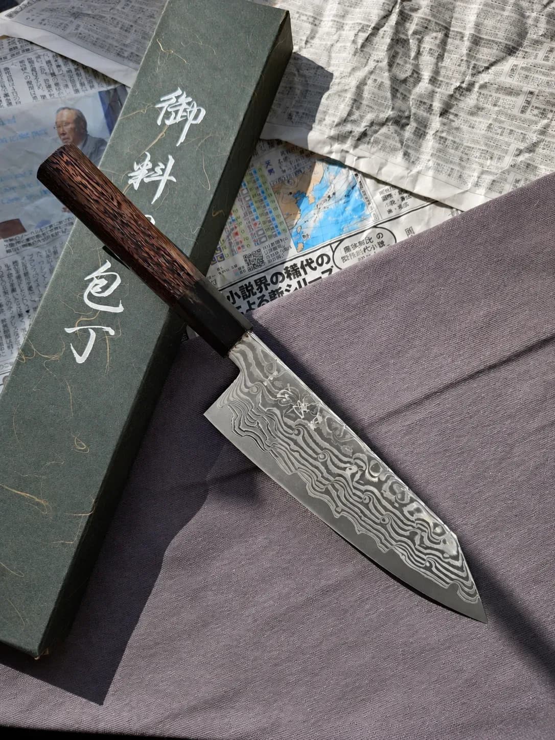 Ніж Бунка (Bunka) 170mm, Hatsukoro, сталь Ginsan