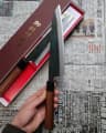 Ніж Гюто (Gyuto) 215mm, Tosa for Honmamon, сталь Aogami 2