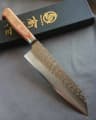 Ніж Сантоку (Santoku) 170mm, Takamura Chromax, сталь Chromax