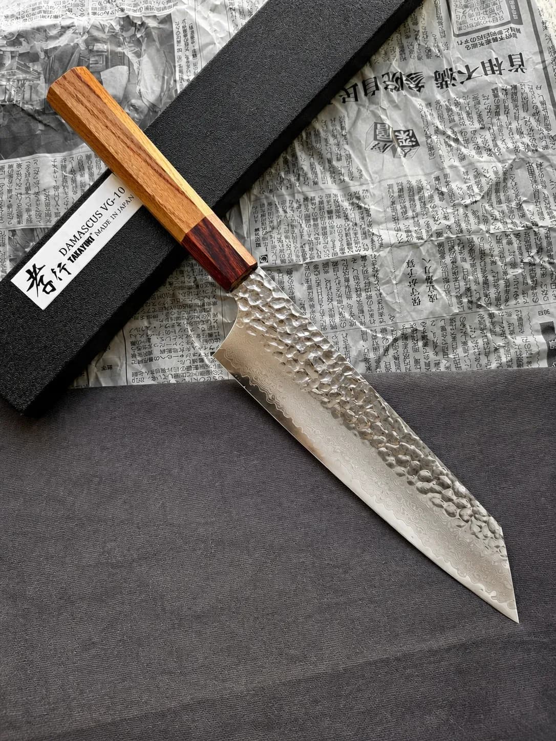 Ніж Бунка (Bunka) 190mm, Sakai Takayuki, сталь VG10