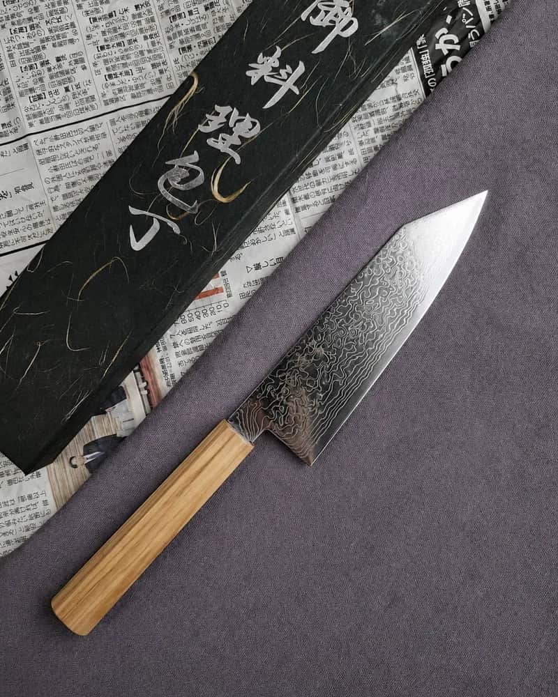 Ніж Бунка (Bunka) 180mm, Sukenari Hamono, сталь SG-2