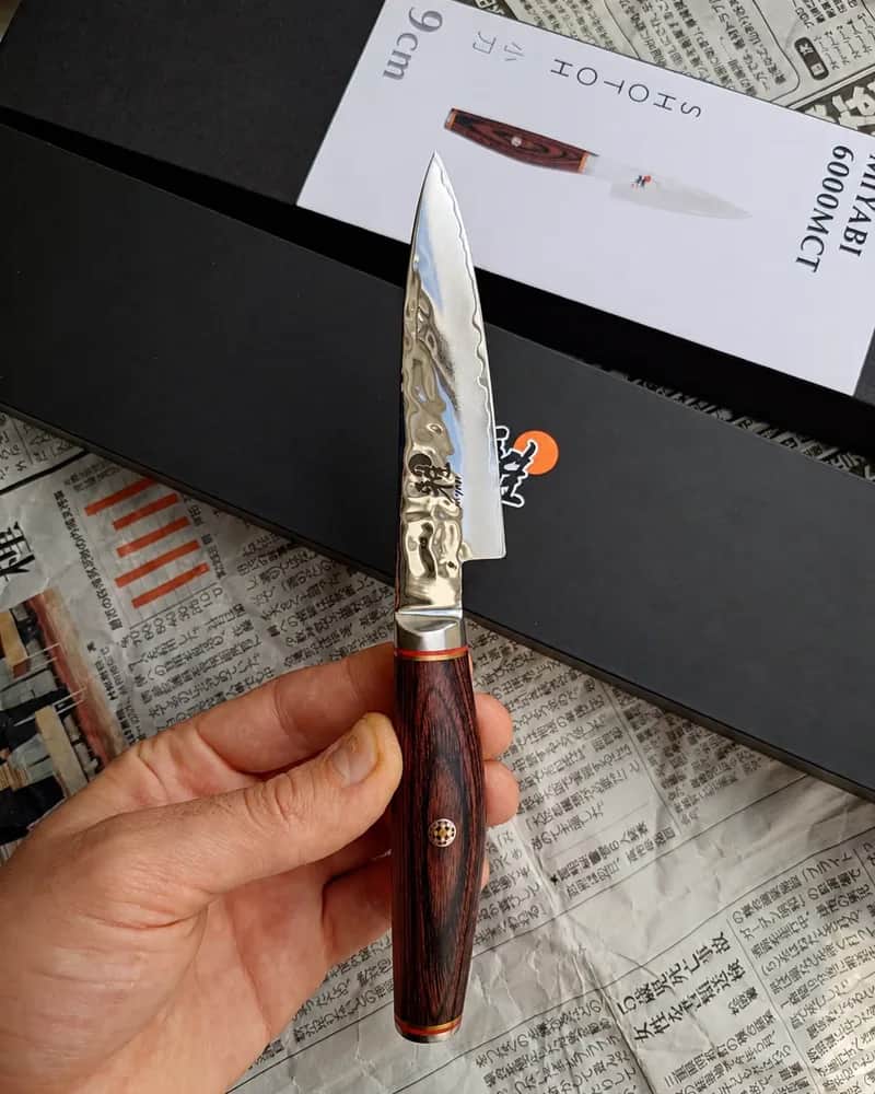 Ніж Овочевий (Paring) 90mm, Miyabi Artisan, сталь SG-2