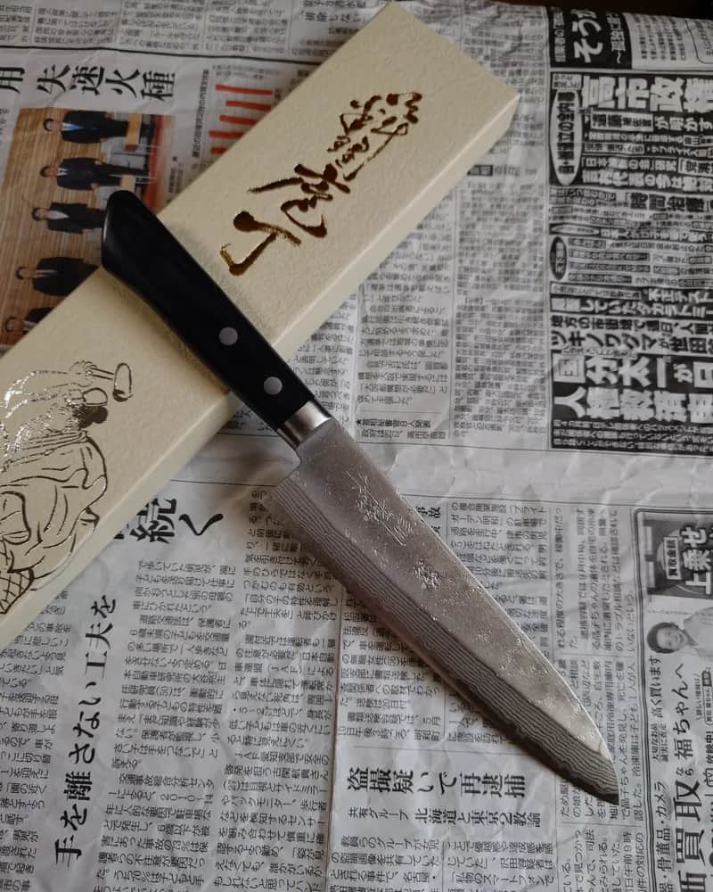 Ніж Гюто (Gyuto) 180mm, Kunio Masutani, сталь VG 10